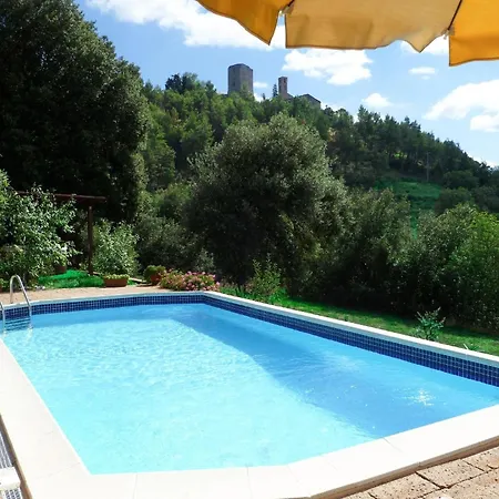 Semesterbostad Ferienhaus In Mit Beheiztem Whirlpool Montecastelli Pisano