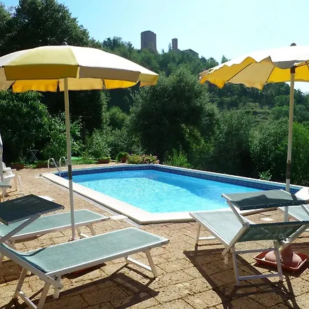 Ferienhaus In Mit Beheiztem Whirlpool Semesterbostad Montecastelli Pisano